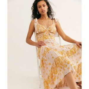 Free People Let's Smock About It Dress NWT SIZE S